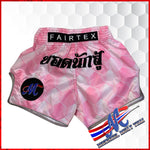 Fairtex -Mongkol Thai shorts Pink Yod Nak Sue