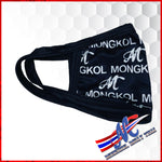 Mongkol Mask with Logo M Black color