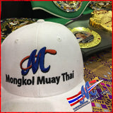 Mongkol Muay Thai Hat Logo White