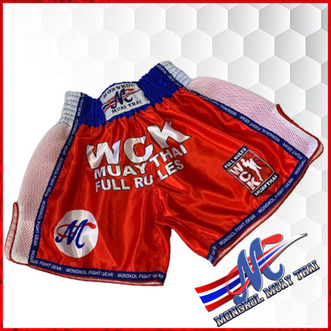 Mongkol WCK Thai Shorts  Vol 1 New RED