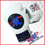 Mongkol Muay Thai Gloves - WBC Edition White