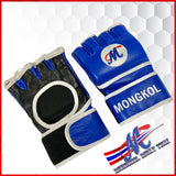Mongkol MMA Gloves Blue color 4oz