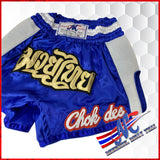 Muay Thai shorts Chok-Dee Blue Mesh Net