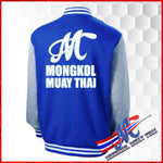 Jacket blue unisex, mongkol logo M ,M,L,XL