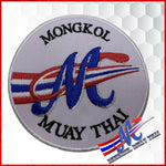 Mongkol patch logo white coloe