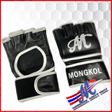 Mongkol MMA gloves black color 4 oz