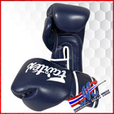 Fairtex BGV14 Blue Muay Thai Boxing Gloves
