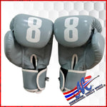 Grey #8 gloves