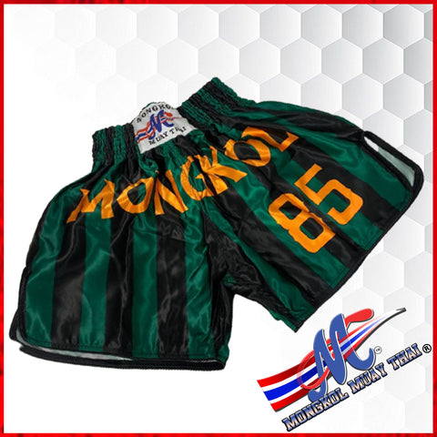 Green #85 Muay Thai shorts