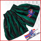 Green #85 Muay Thai shorts