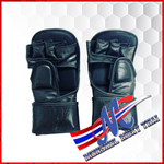 Mongkol MMA Shooter Gloves camo  back view for bag work 