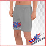 Mongkol Men's Athletic Gray Long Shorts