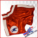 Muay Thai shorts Chok-Dee Red-White Mesh Net