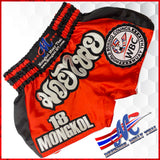 Mongkol shorts Muay Thai  Shorts Mongkol WBC Edition Red
