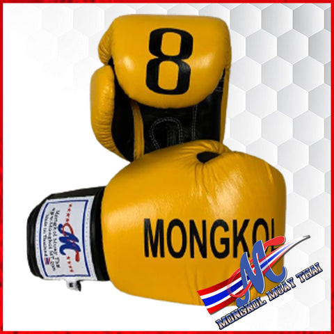 Boxing glove Mongkol #8 V.2 NEW 16oz velcro 